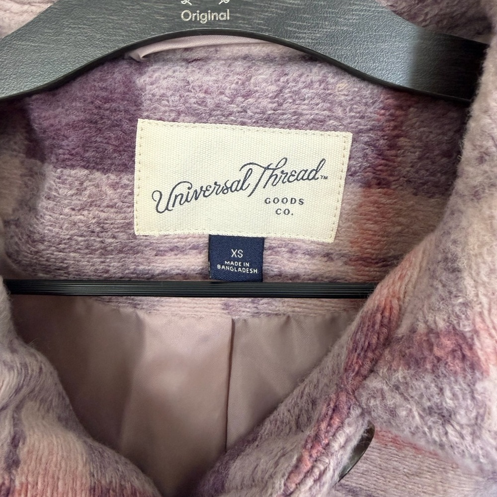Universal Thread Purple Plaid Shacket - image 2